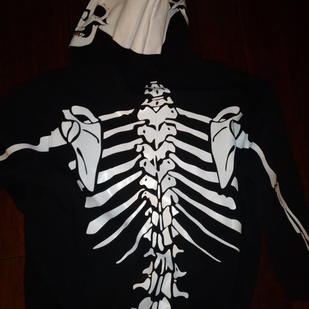 MJ Collection Quality Skeleton Full Hoodie Sweater_4